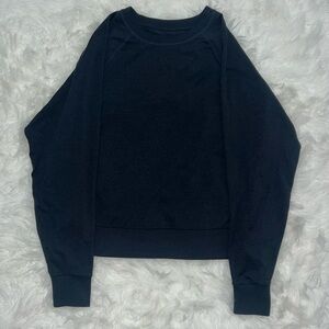 Vuori Black Heather Daydream Crew Long Sleeve  size small